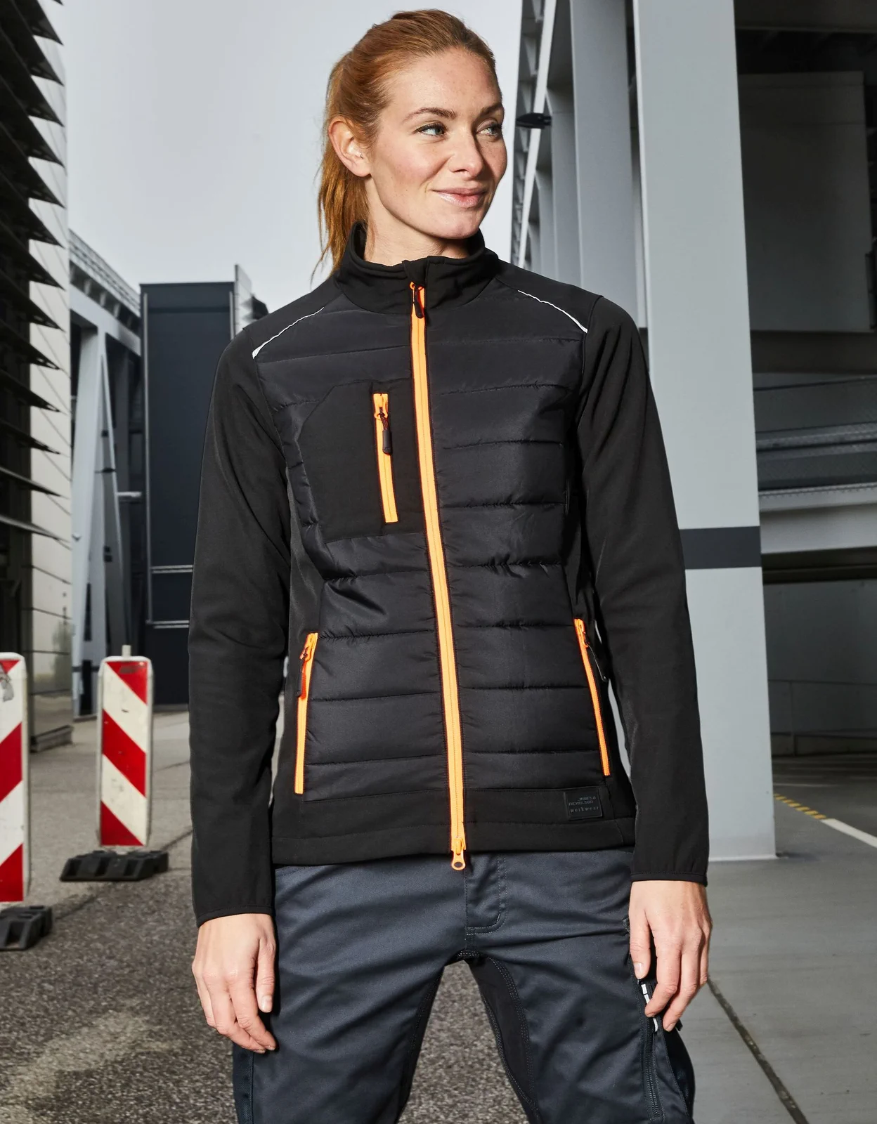 James & Nicholson Ladies Hybrid Jacket 1819