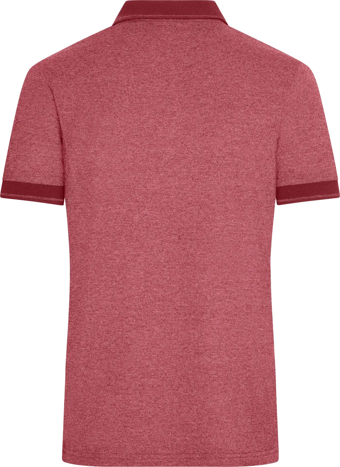 James & Nicholson Mens Jersey Heather Polo