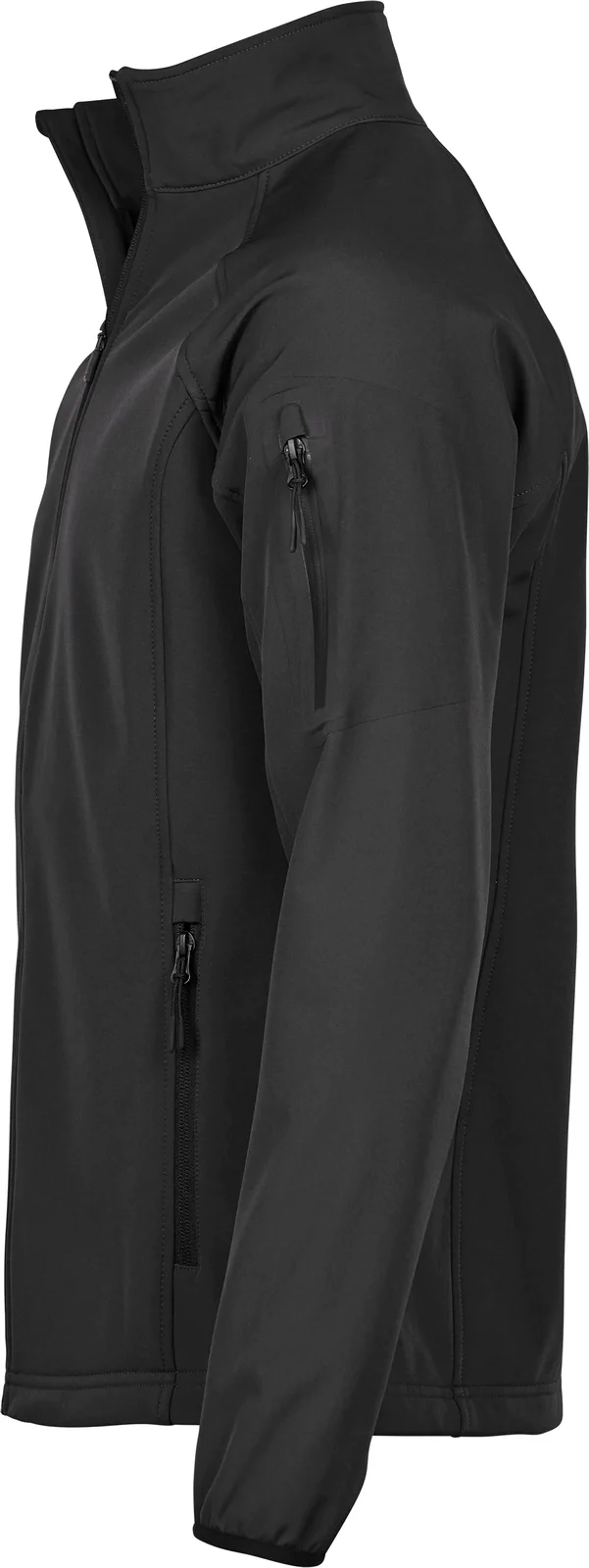 tee-jays-9510-mens-lightweight-performance-softshell-jacket-black-left-2 Tee Jays Leightweight Performance Softshell
