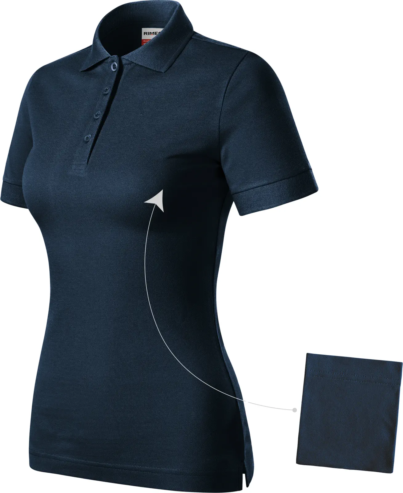 RIMECK Polohemd Damen Resist Heavy Polo R21
