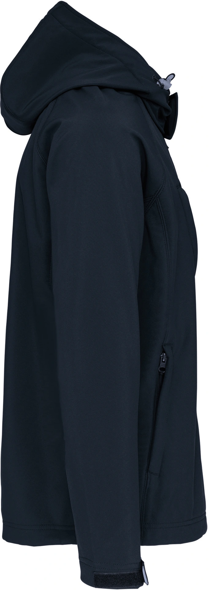 K413-herren-3-lagen-kapuzen-softshell-jacke-navy-right-5 Kariban Herren 3-Lagen Kapuzen Softshell Jacke