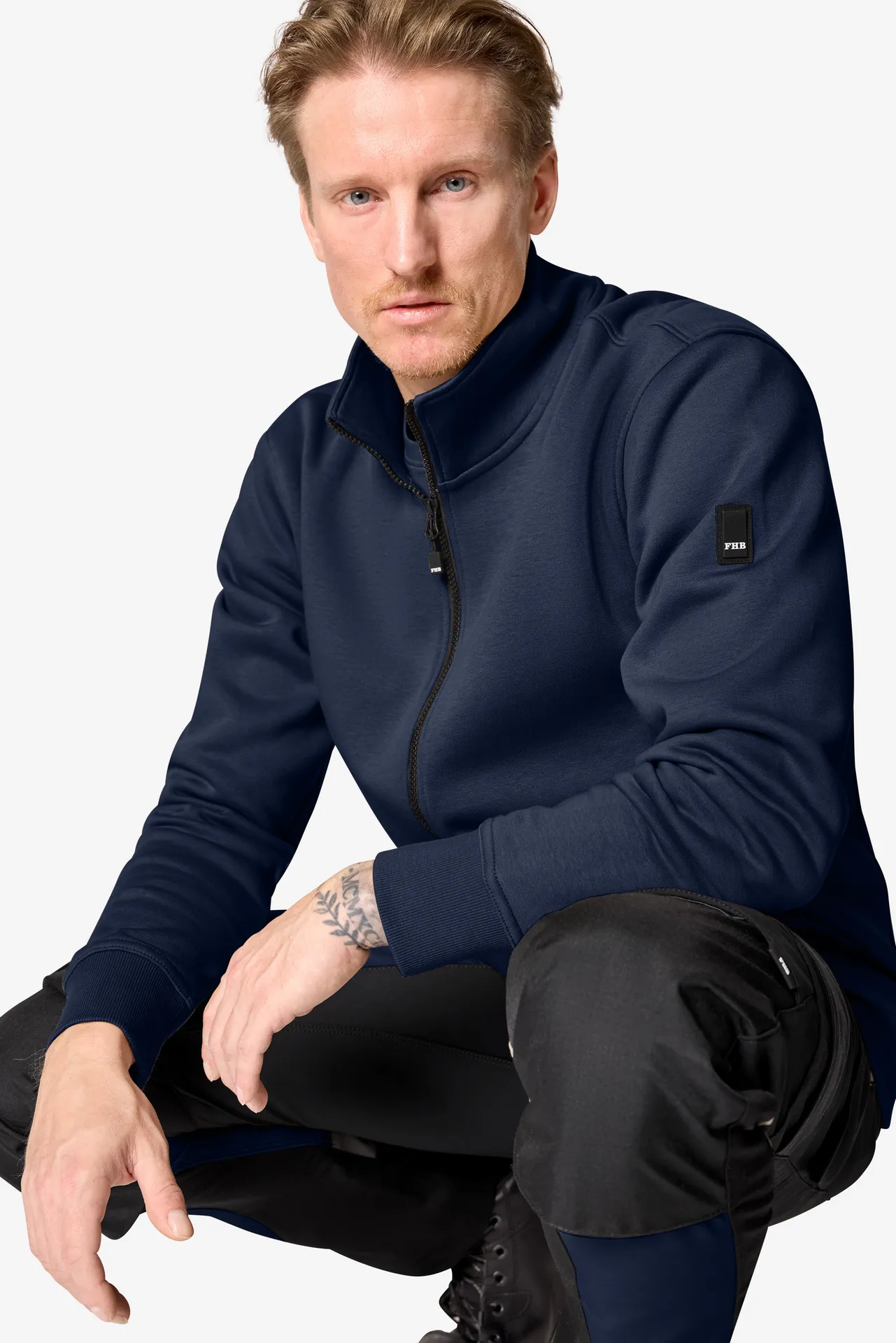 FHB Sweat-Jacke EUGEN unisex