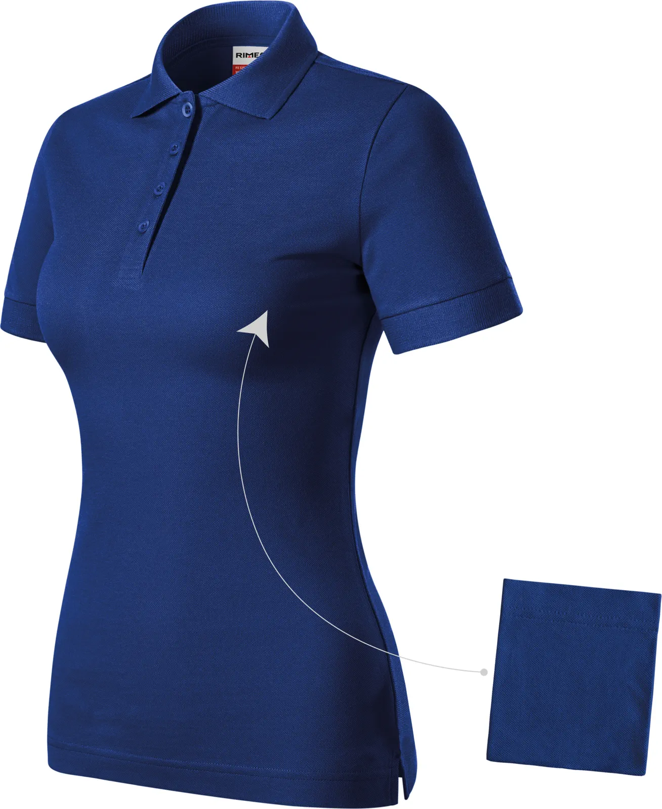 RIMECK Polohemd Damen Resist Heavy Polo R21