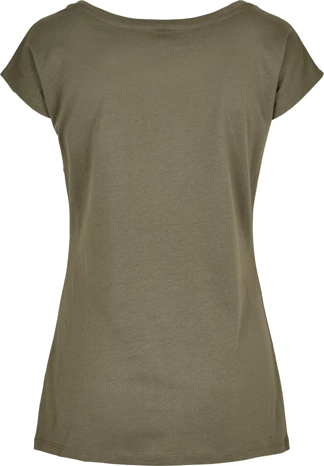 Build Your Brand Ladies Wide Neck Tee