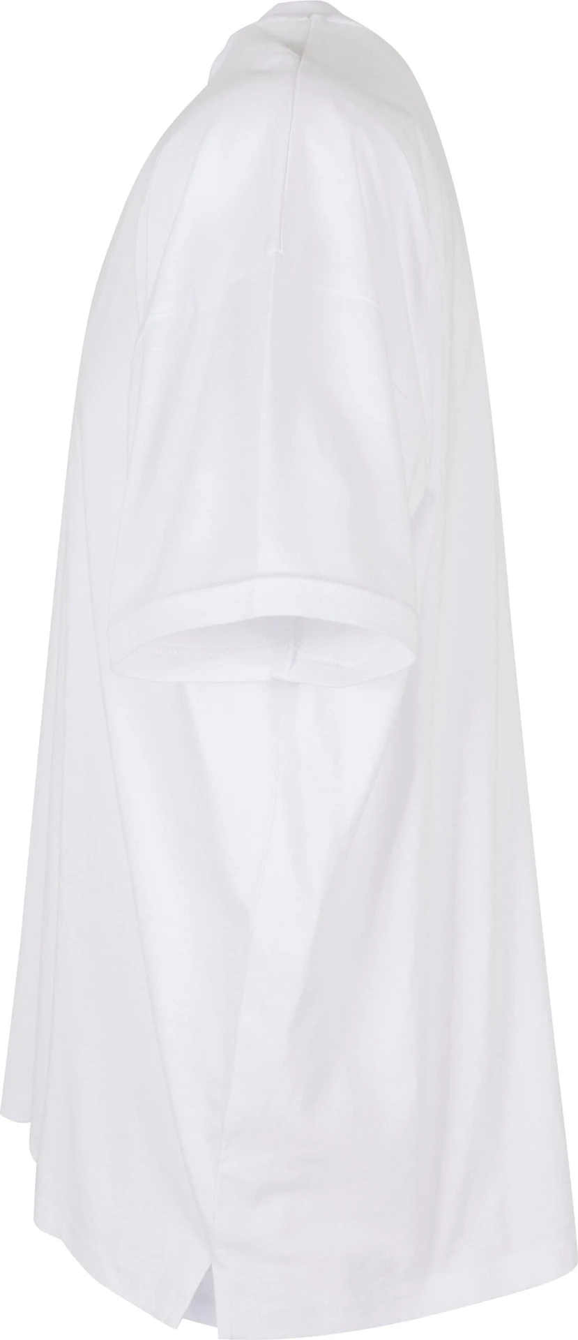 BYB-BY230-mens-oversized-mock-neck-t-shirt-white-right-8 Build Your Brand Oversized Mock Neck Tee