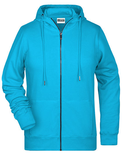 James & Nicholson Ladies Zip-Hoody James & Nicholson Ladies Zip-Hoody