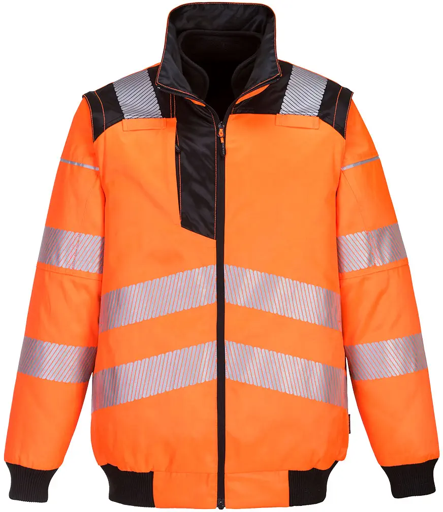 PORTWEST PW302 Warnschutz 3-in-1 Pilotjacke