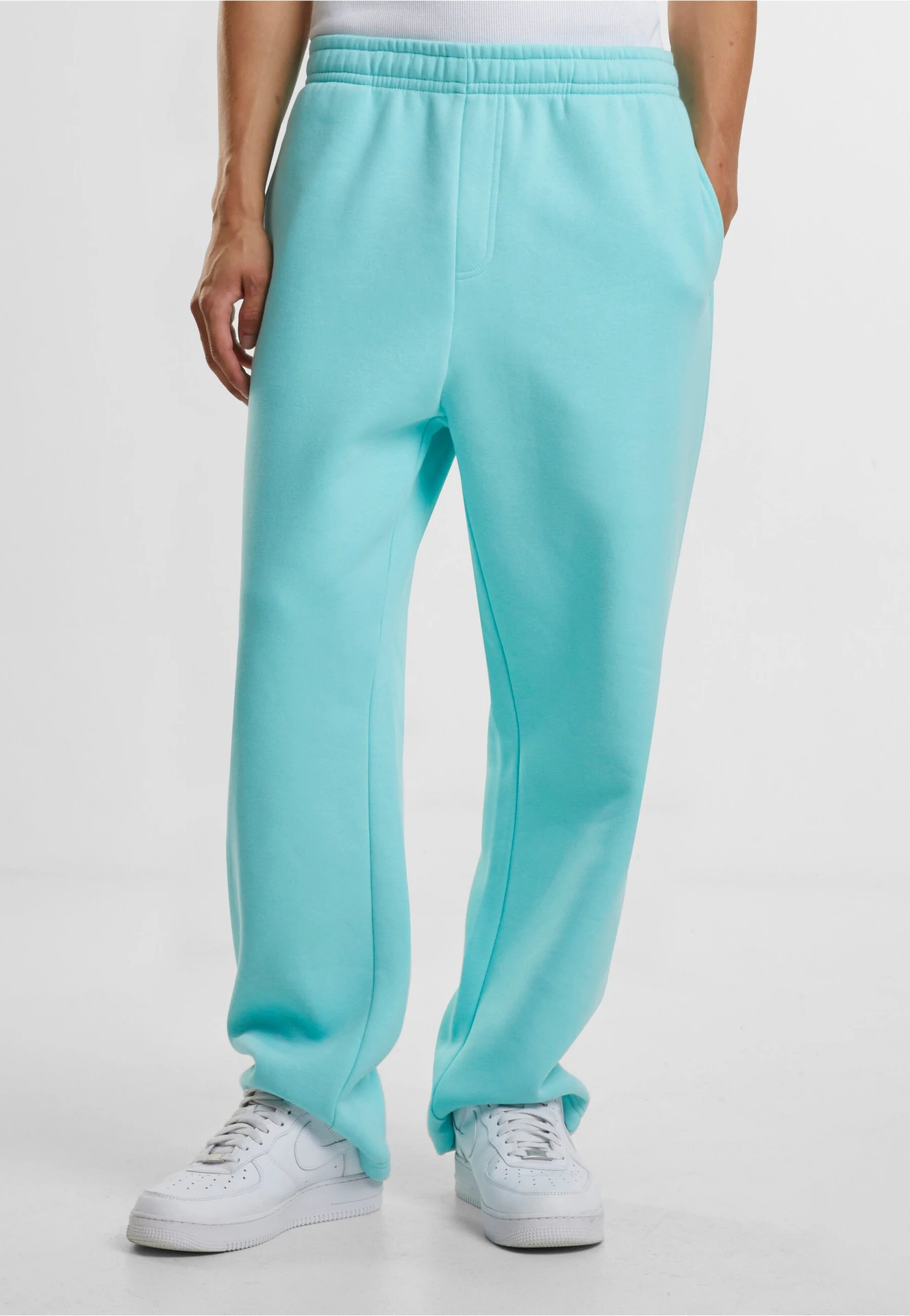 Build Your Brand Fluffy Track Sweatpants