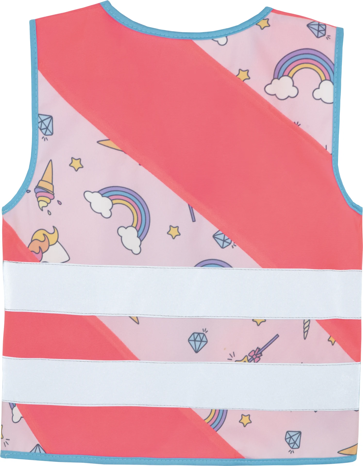 korntex-actfan-childrens-safety-vest-action-fantasy-co2-neutral-unicorn-back-3 Korntex Kinder Warnweste Action Line Fantasy
