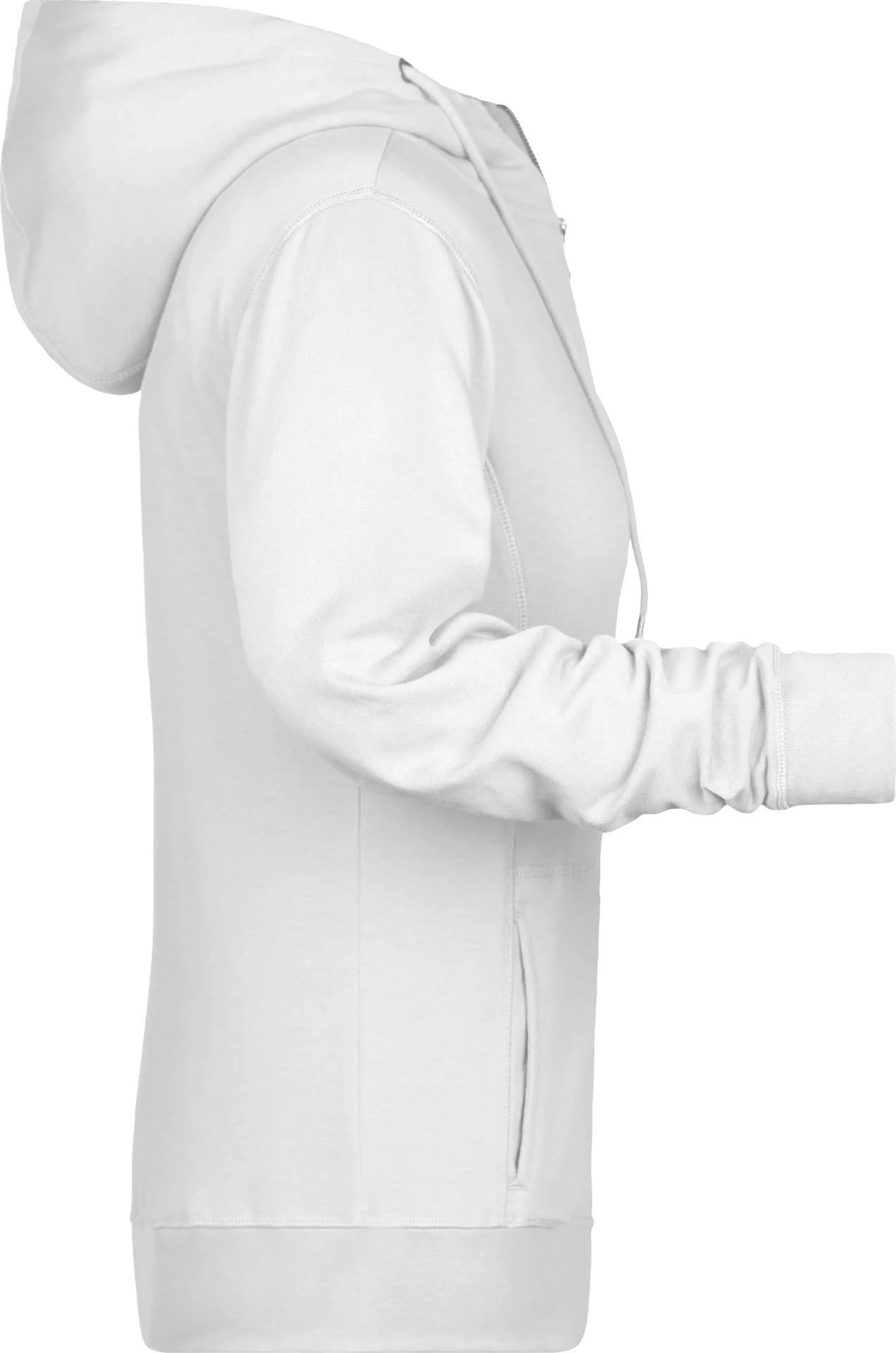 James & Nicholson Ladies Zip-Hoody