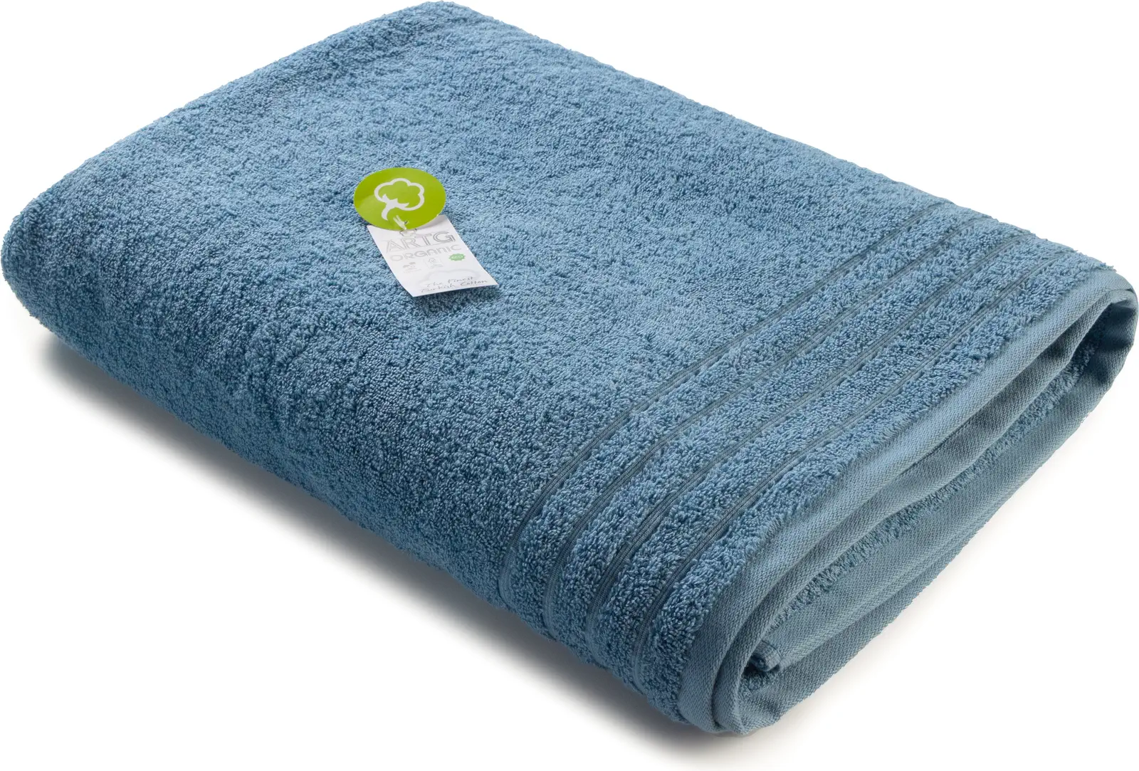 artg-ar506-organic-beach-towel-jeansblue-front-1 ARTG Organic Beach Towel