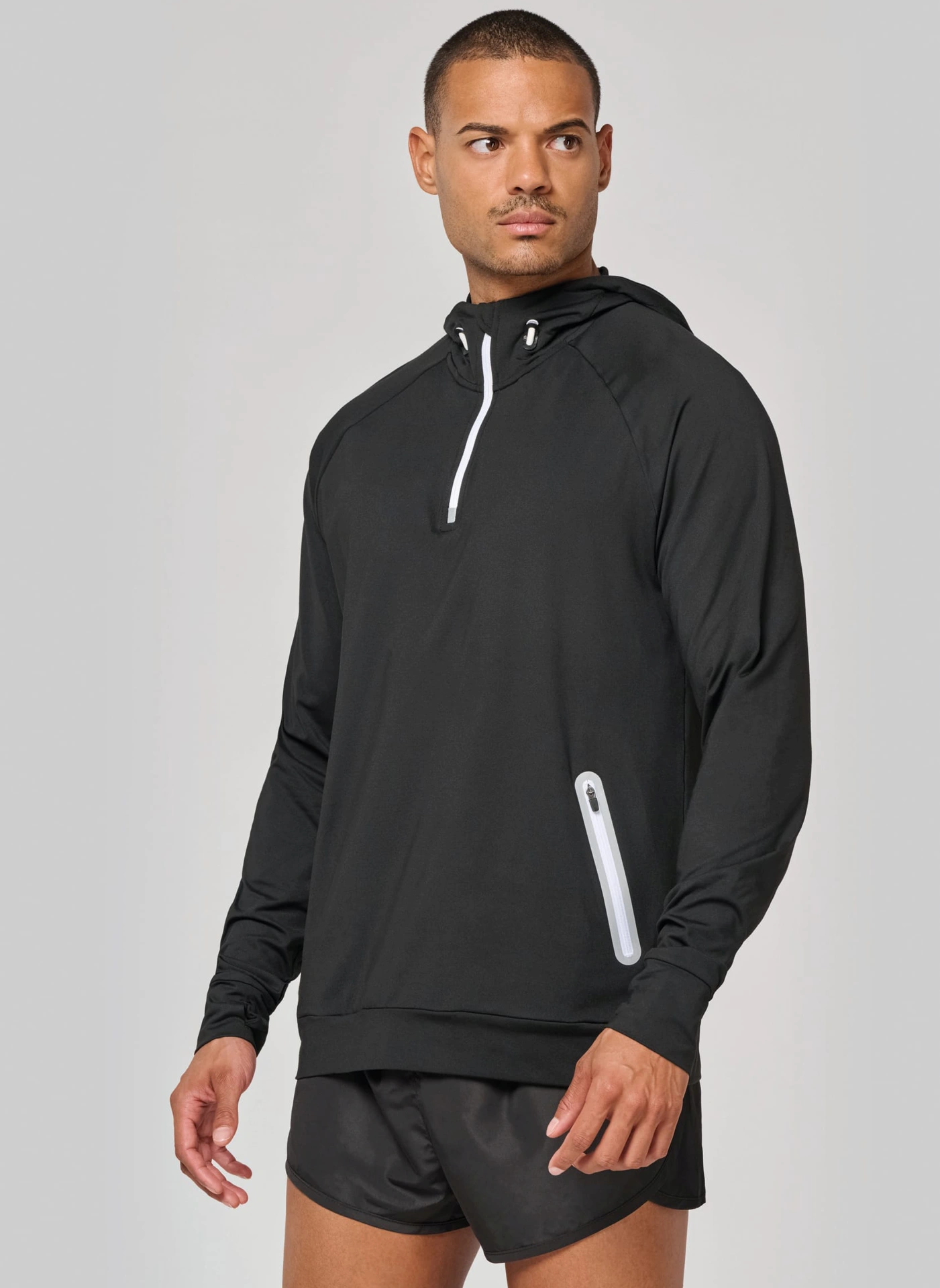 Kariban Sport Sweatshirt mit 1/4 Zip