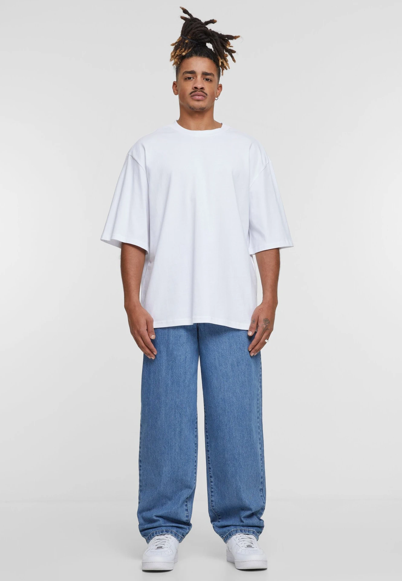Build Your Brand Oversized Sleeve Tee