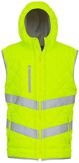 YOKO Hi Vis Kensington Hooded Gilet