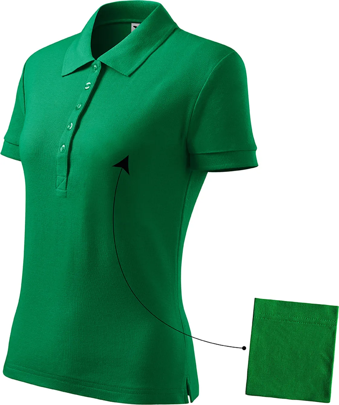 MALFINI Damen Polo Cotton 213