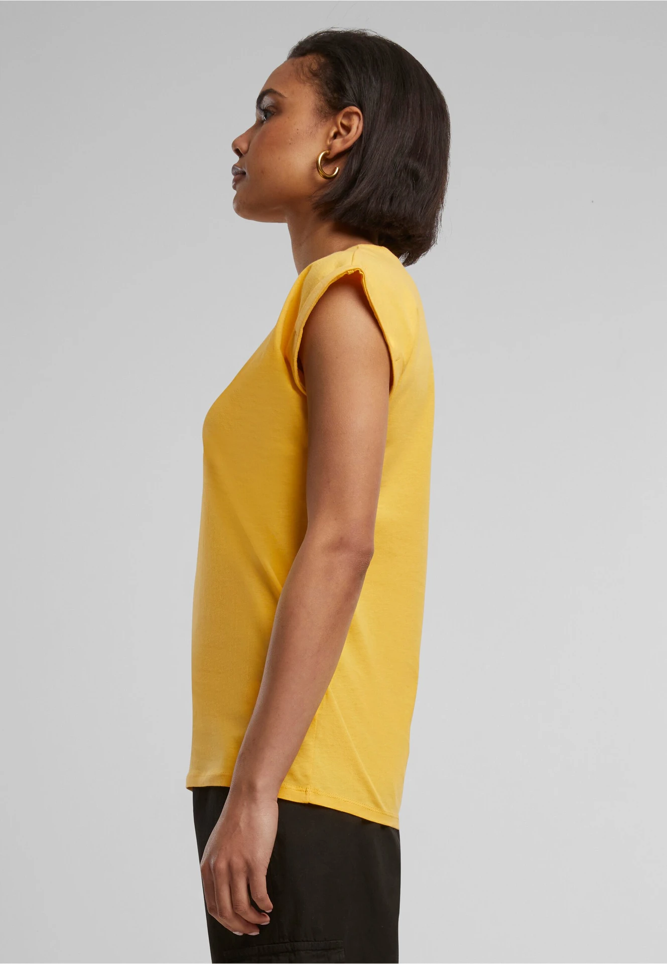 Build Your Brand Ladies Extended Shoulder Tee