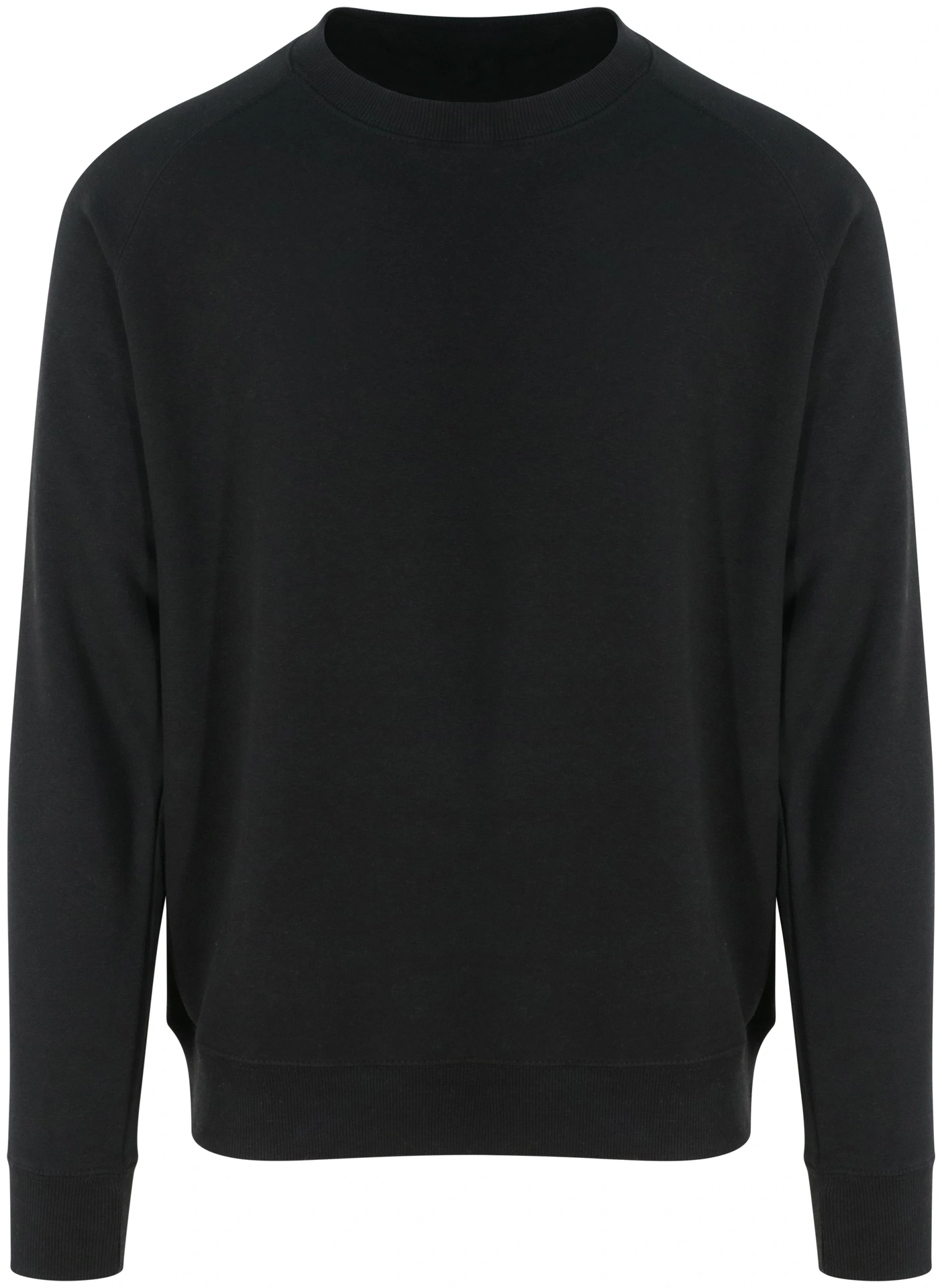 justhoods-jh130-graduate-heavyweight-sweatshirt-jetblack-front-1 Just Hoods Graduate Heavyweight Sweat
