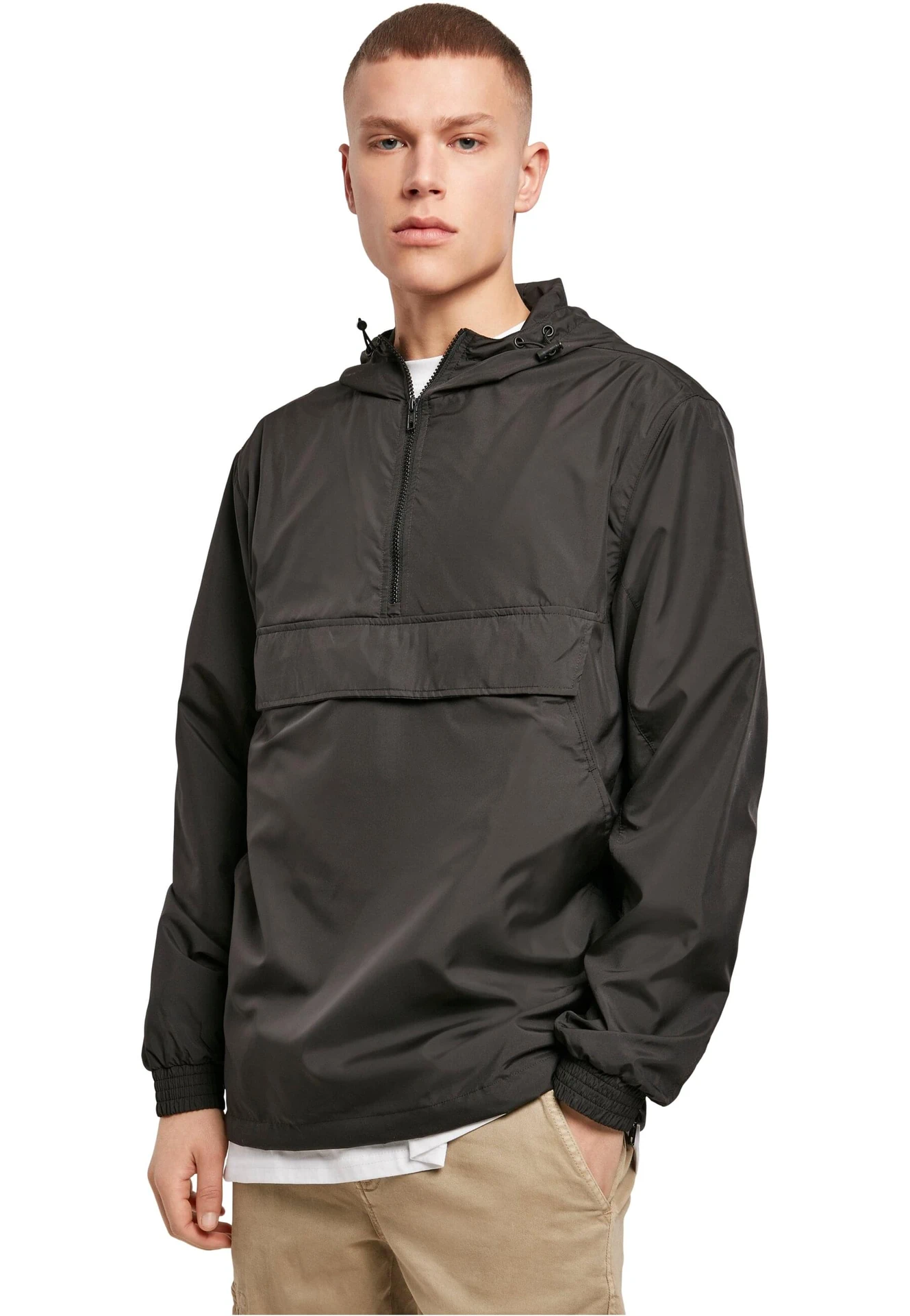 Build Your Brand Basic Pull Over Jacket