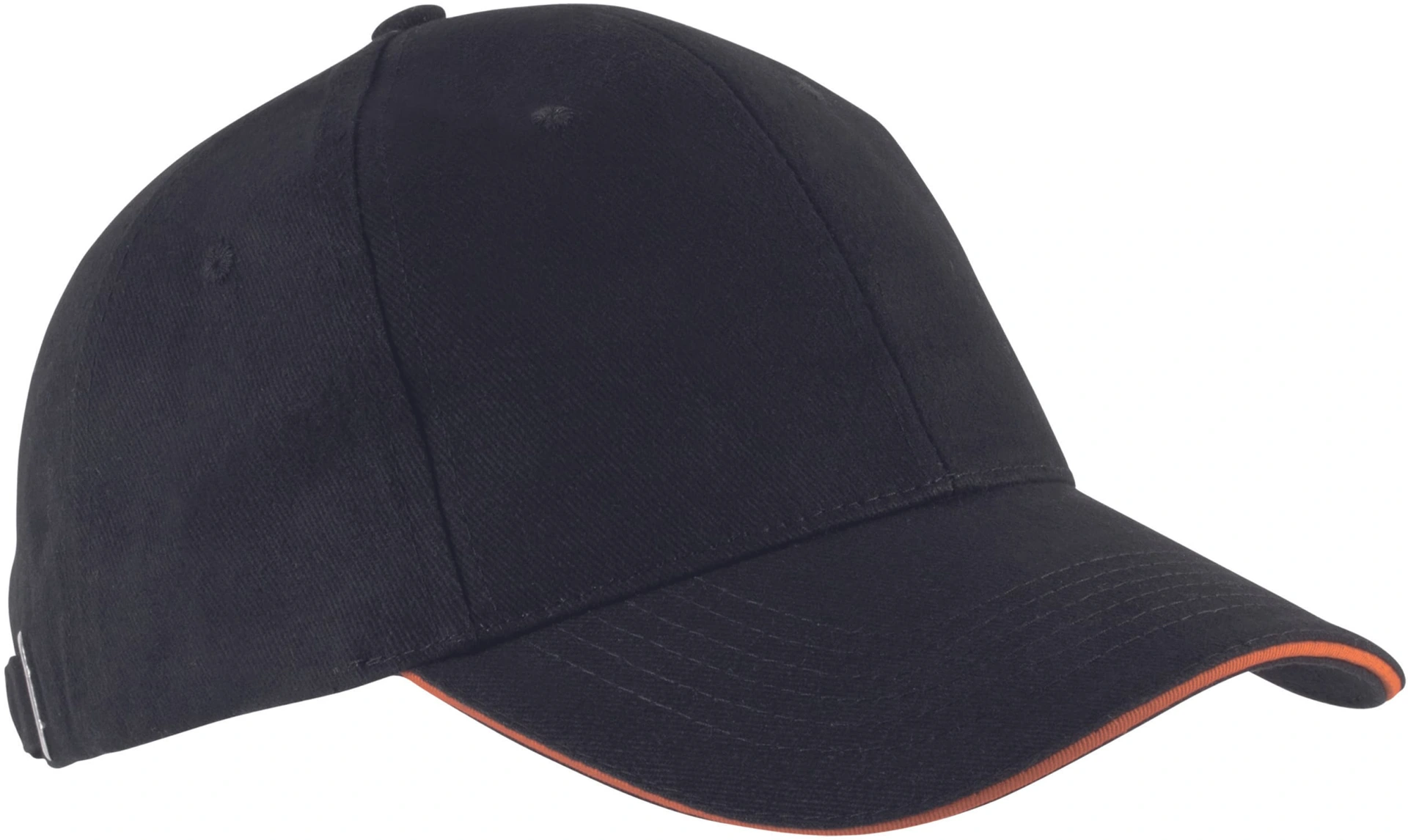 black/orange
