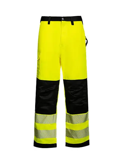 signal yellow/black
