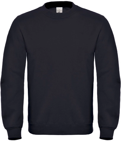 BC-WUI20-Sweatshirt-ID002-black-0 B&C Basic Sweat Men
