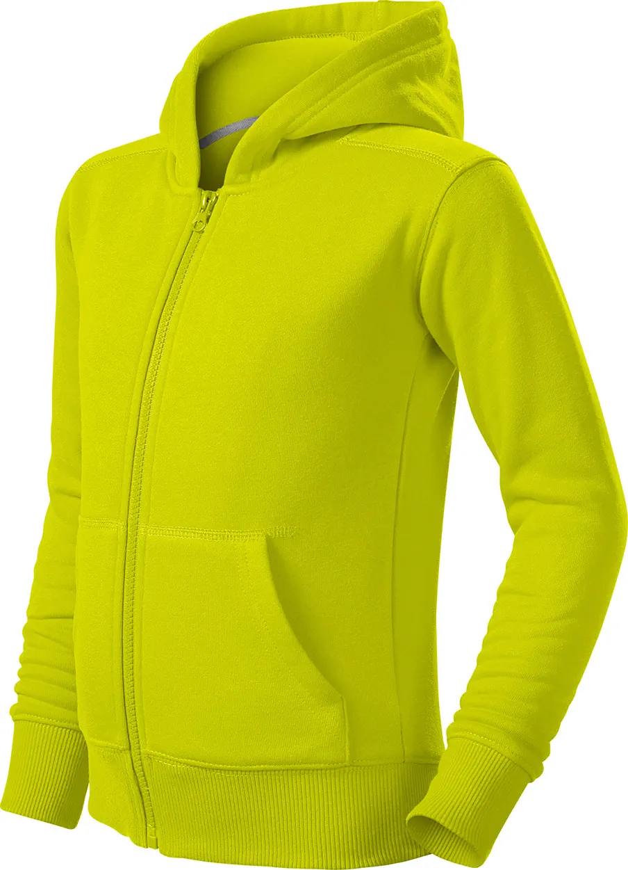 MALFINI Sweatshirt Kinder Trendy Zipper 412