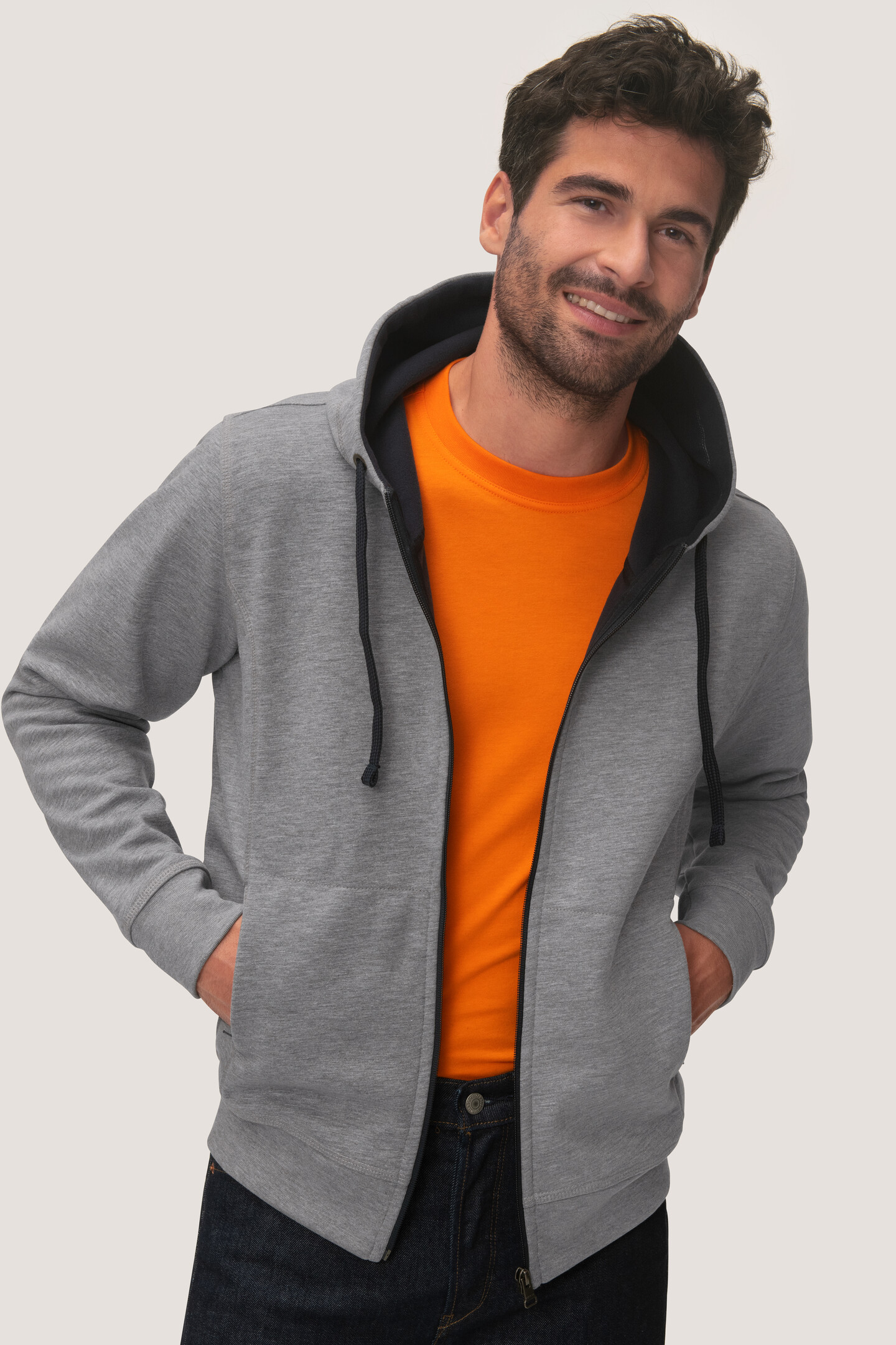 HAKRO Kapuzenjacke 455 Bonded HAKRO Kapuzenjacke 455 Bonded
