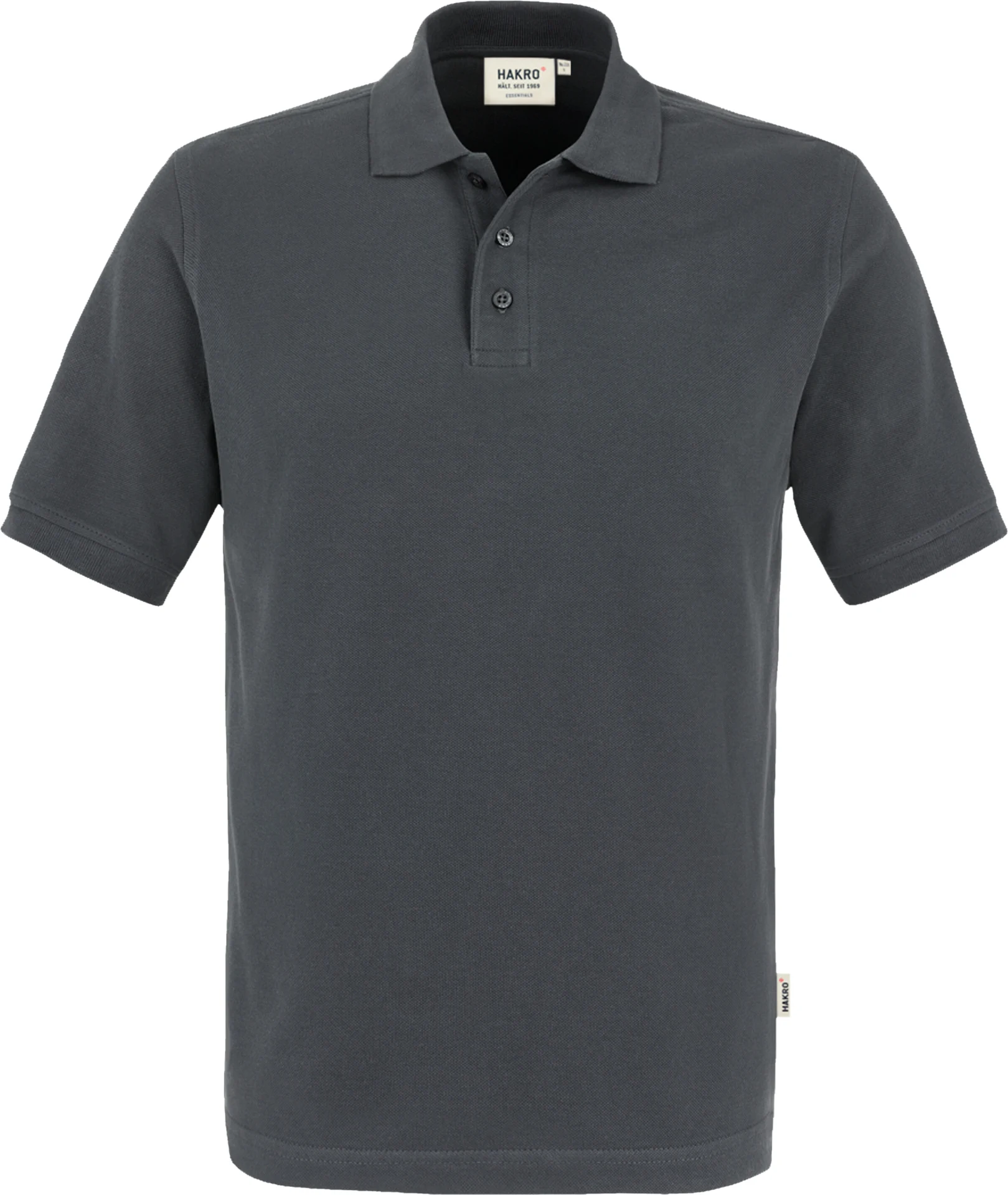 hakro-810-poloshirt-classic-anthrazit-front-1 HAKRO Poloshirt 810 Classic