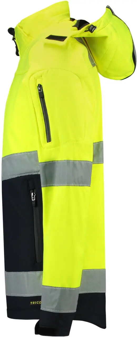 TRICORP Bi-Color EN ISO 20471 Softshell T52