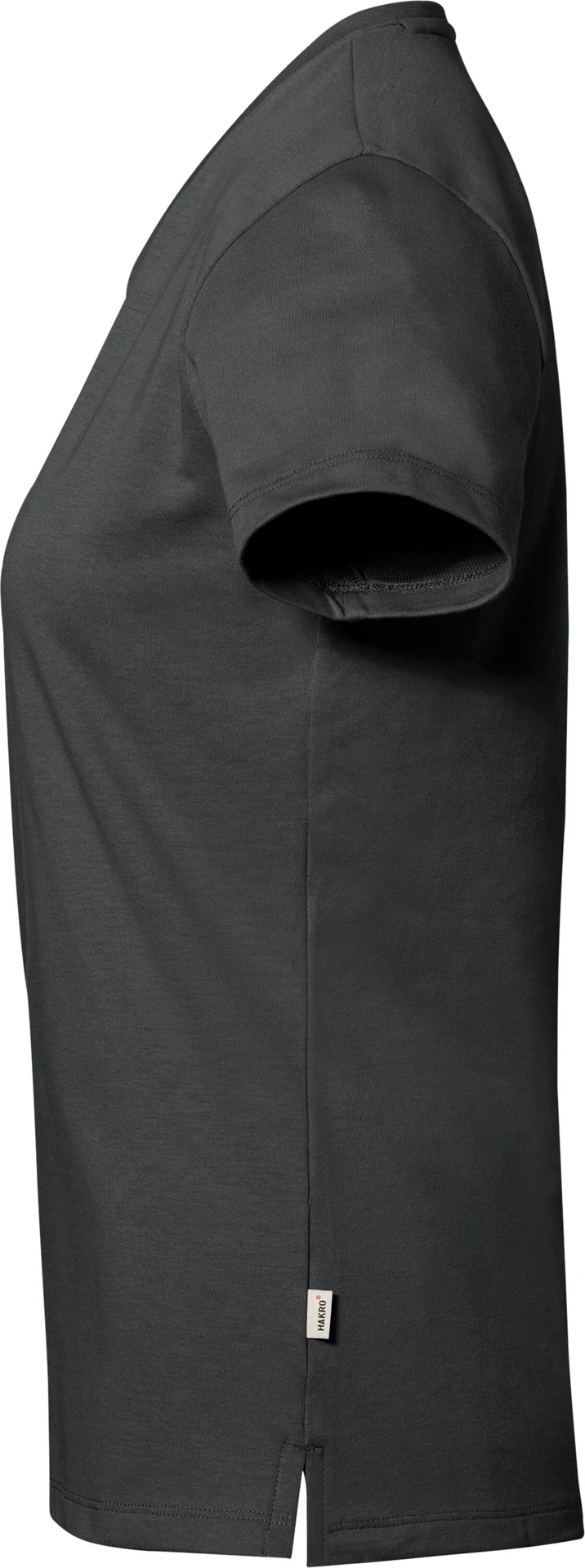 hakro-169-cotton-tec-damen-v-shirt-anthrazit-2 HAKRO Damen-V-Shirt 169 Cotton-Tec