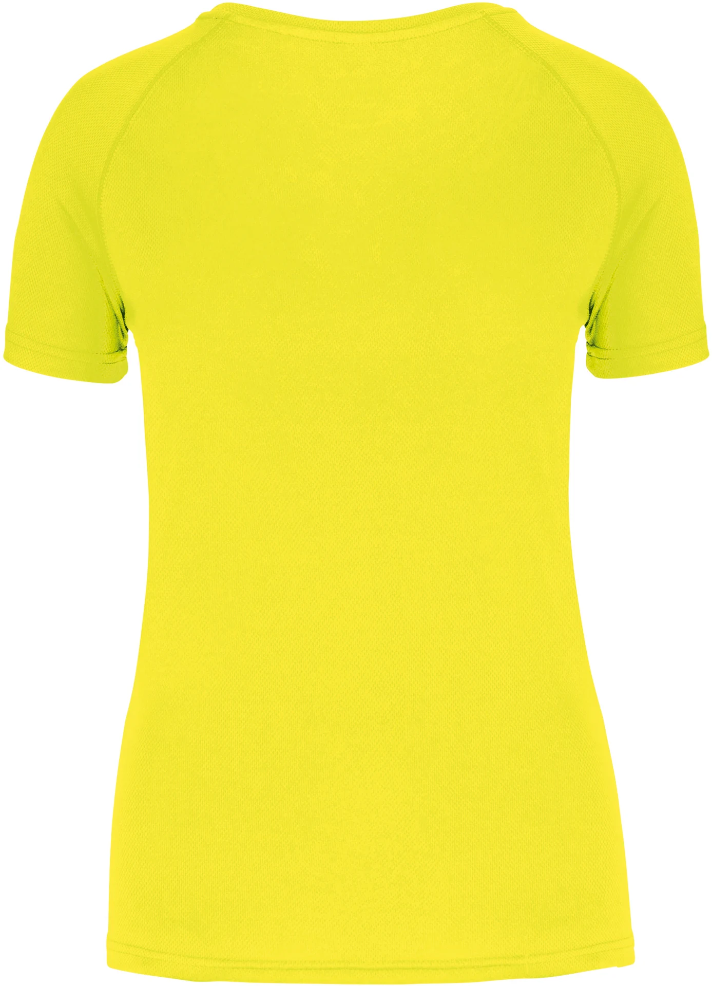 kariban-PA4013-damen-sport-shirt-fluorescentyellow-back-6 Kariban Damen Sport Shirt