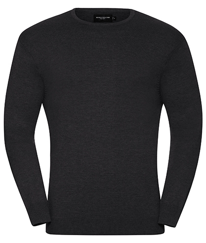 Russell Men's Crew Neck Knitted Pullover