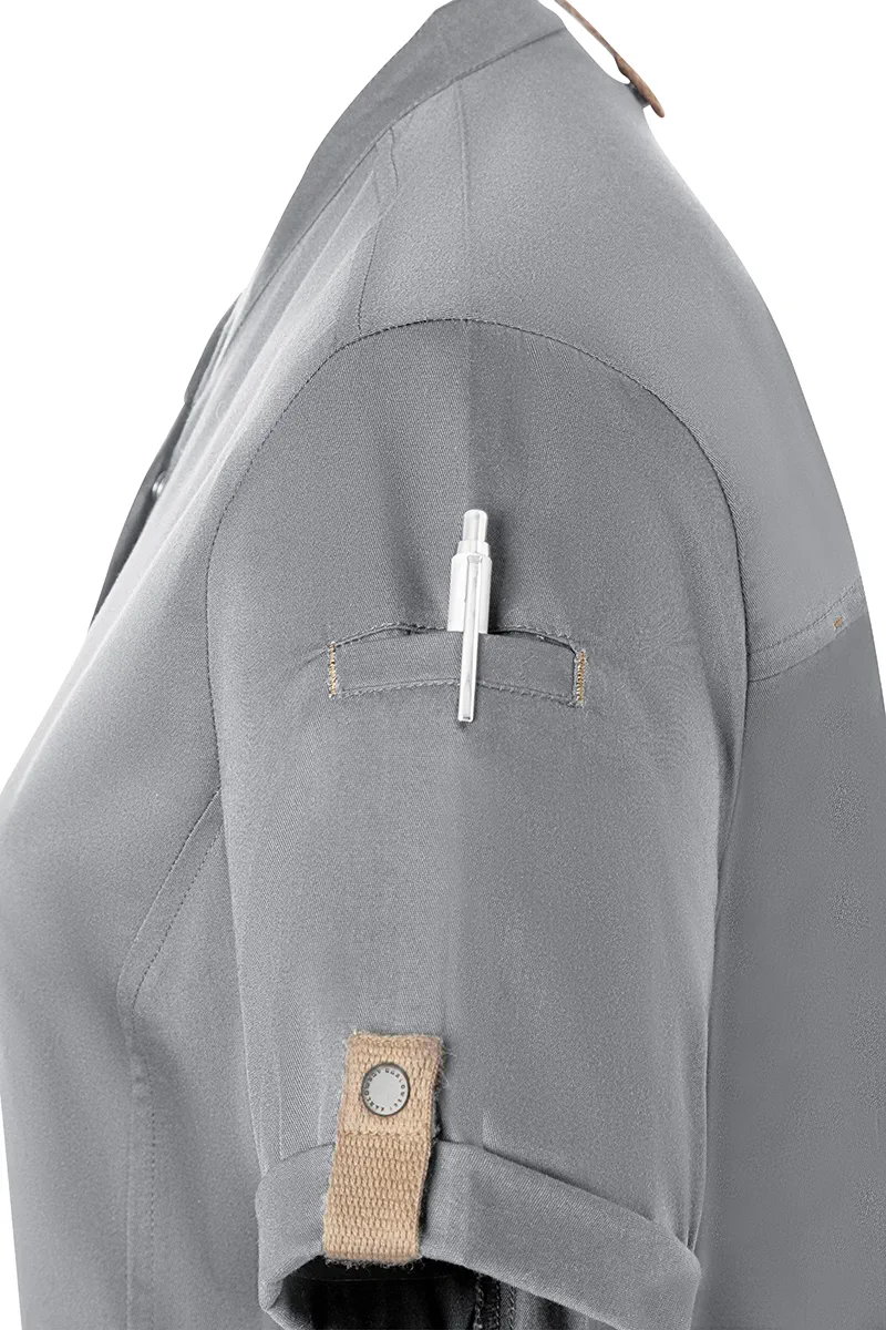 KARLOWSKY Damenkochjacke Green-Generation Kurzarm