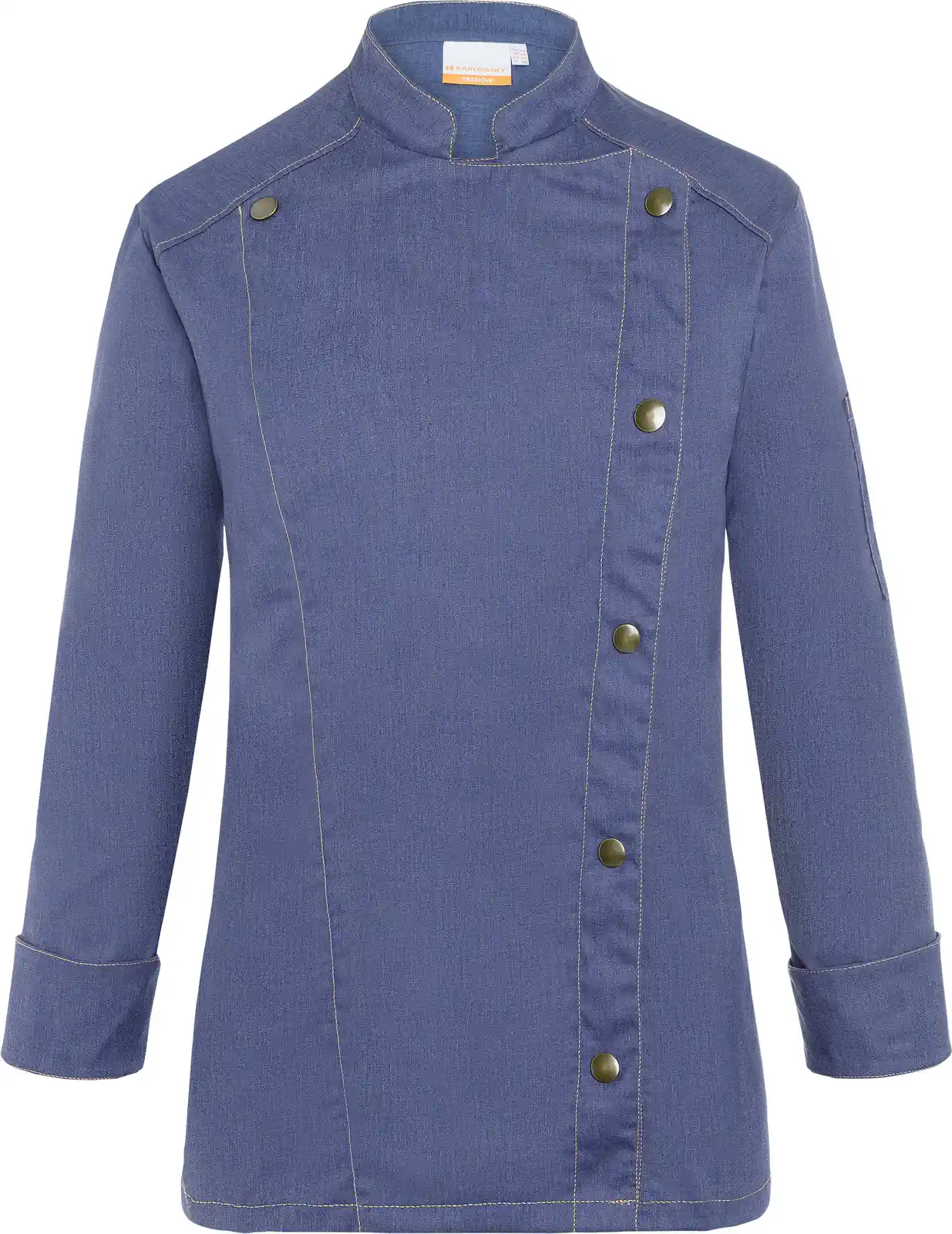 KARLOWSKY Damen Kochjacke Jeans-Style