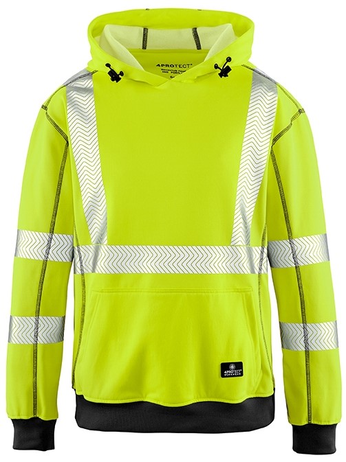 4PROTECT® Warnschutz-Hoodie PORTLAND 4PROTECT® Warnschutz-Hoodie PORTLAND