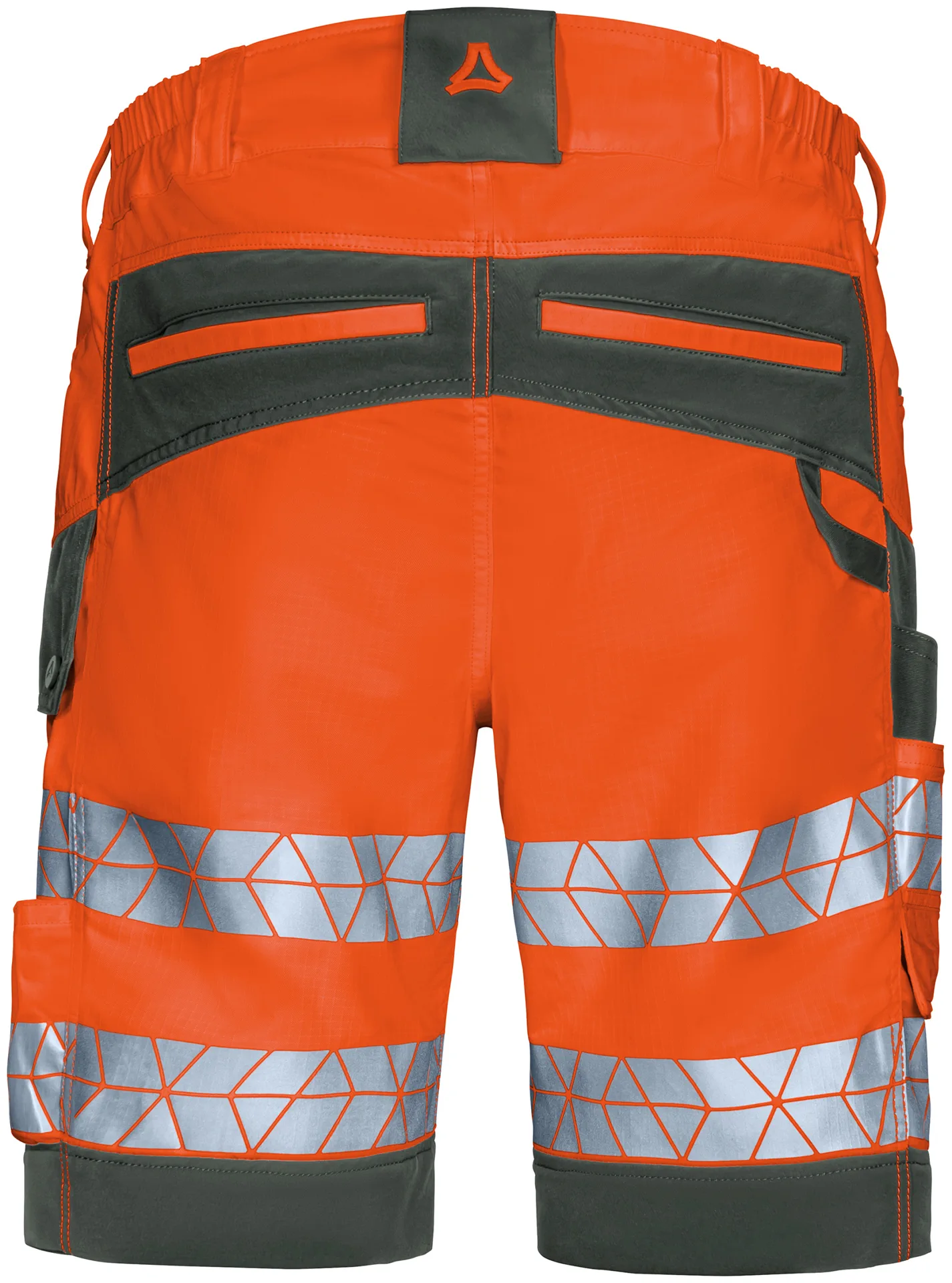 schoeffel-pro-7718-meistermacher-kurz-warnschutz-shorts-warnorange-dunkelgrau-3 Schöffel PRO 7718 MEISTERMACHER Warnschutz Shorts Stretch
