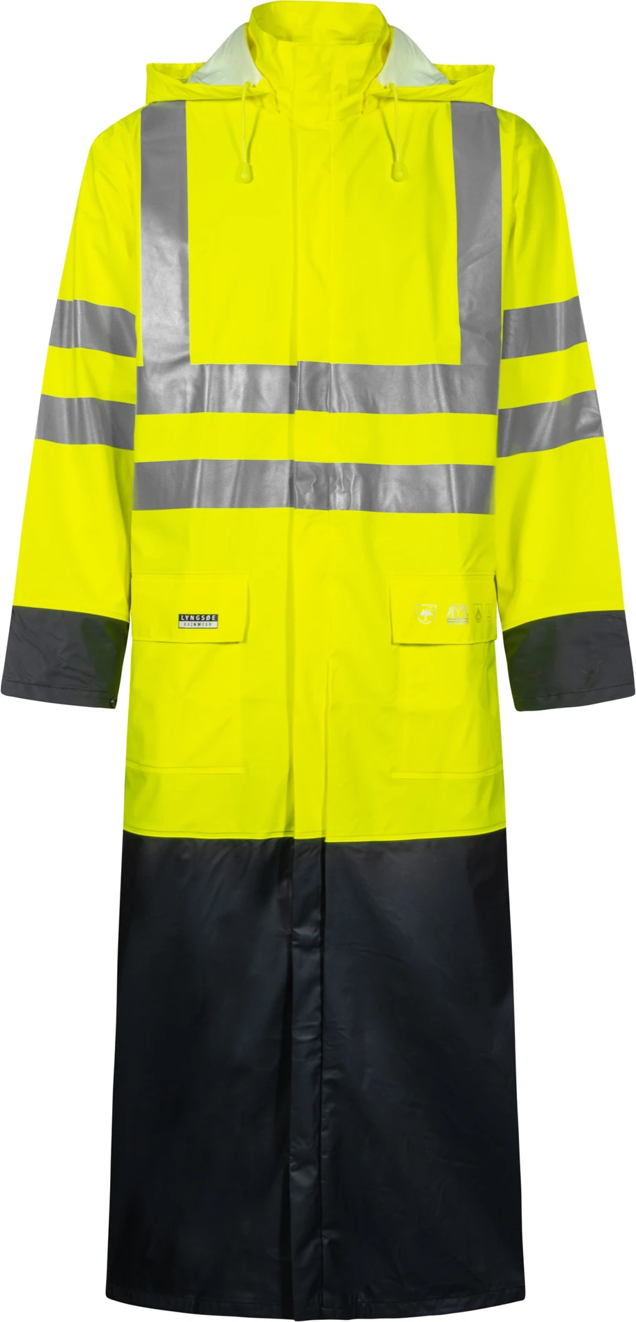 Lyngsøe FR-LR8085 Flammhemmender Hi-Vis Regenmantel