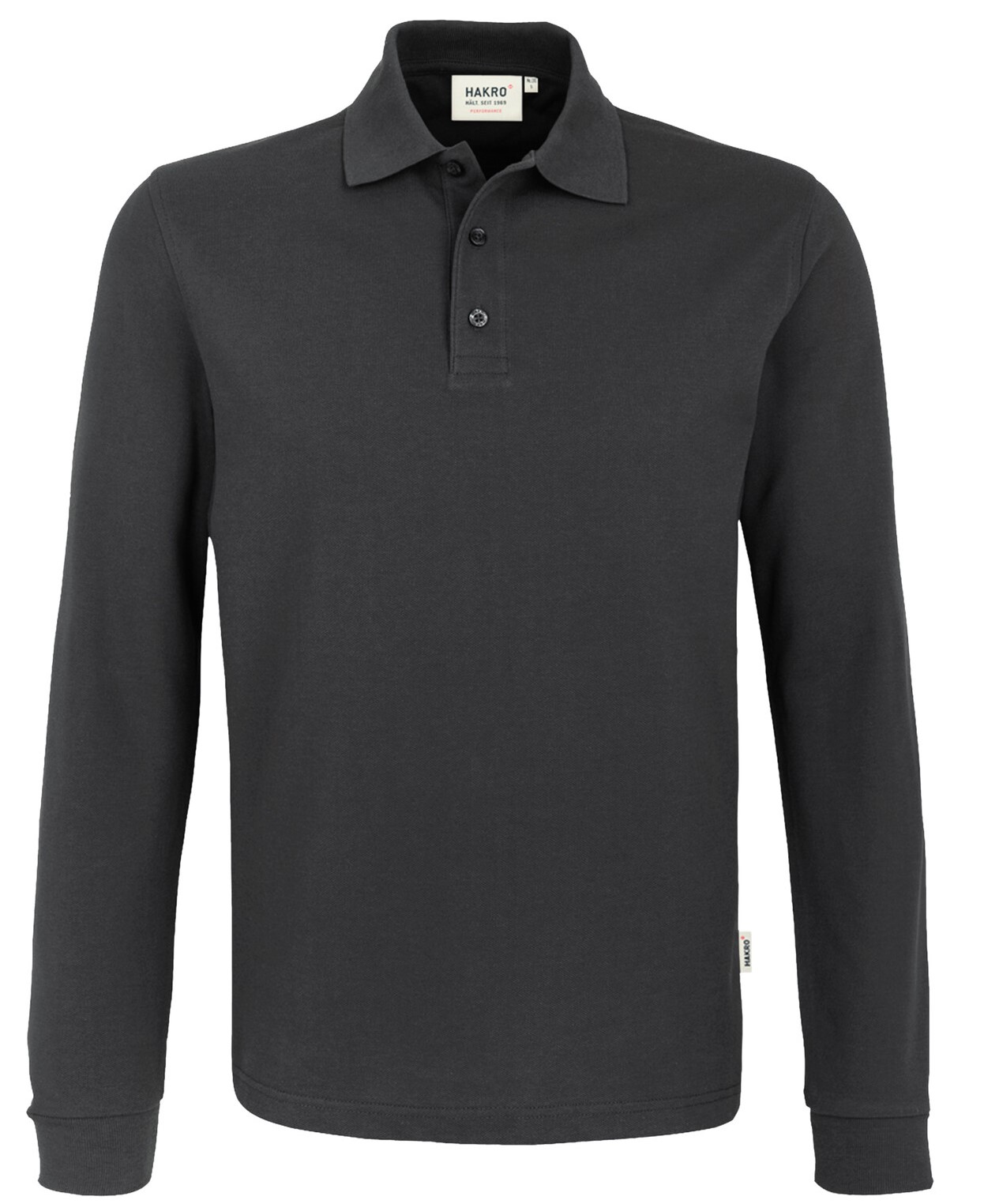 HAKRO Longsleeve-Poloshirt 815 Mikralinar®