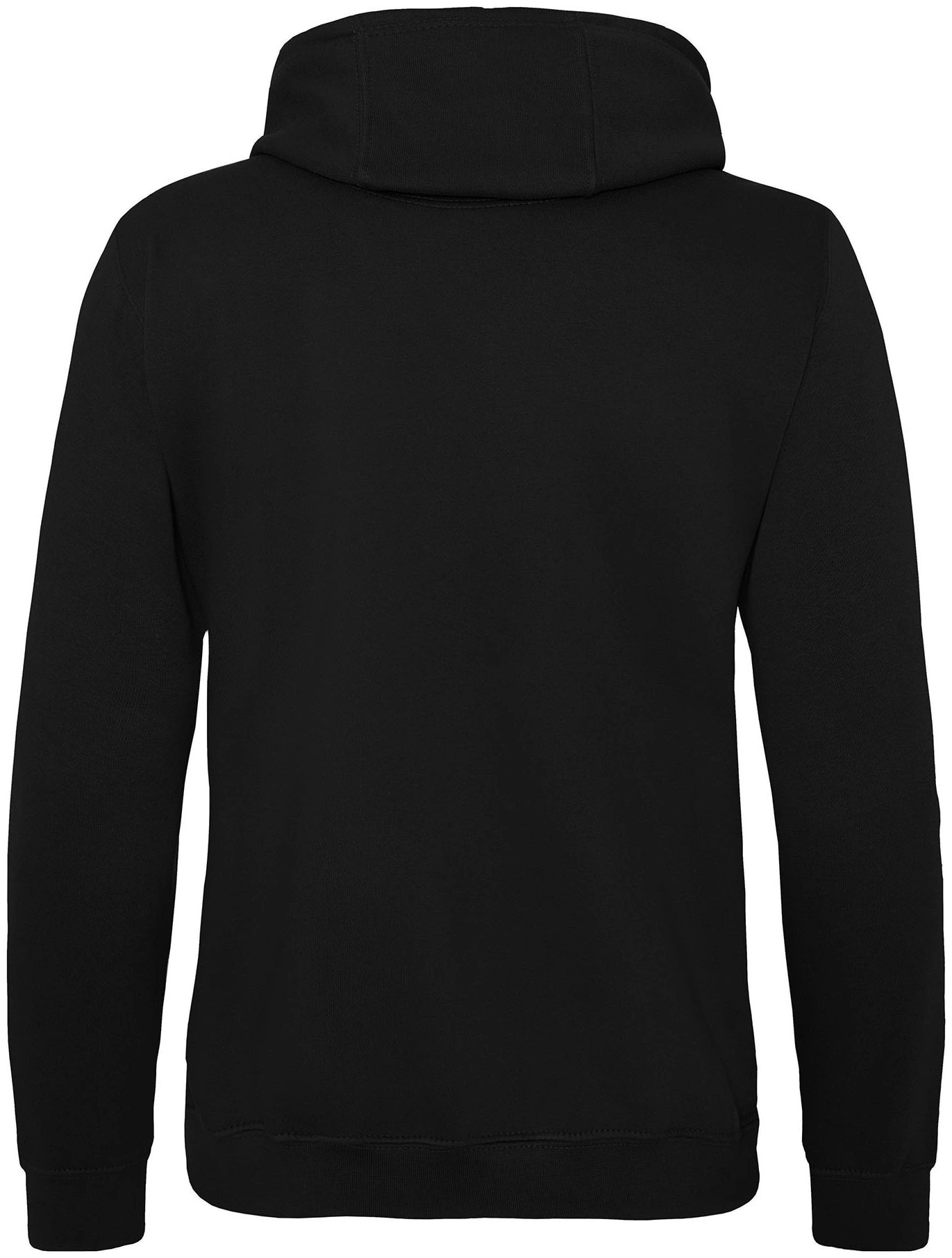 justhoods-jh020-street-hoodie-jetblack-back-3 Just Hoods Street Hoodie