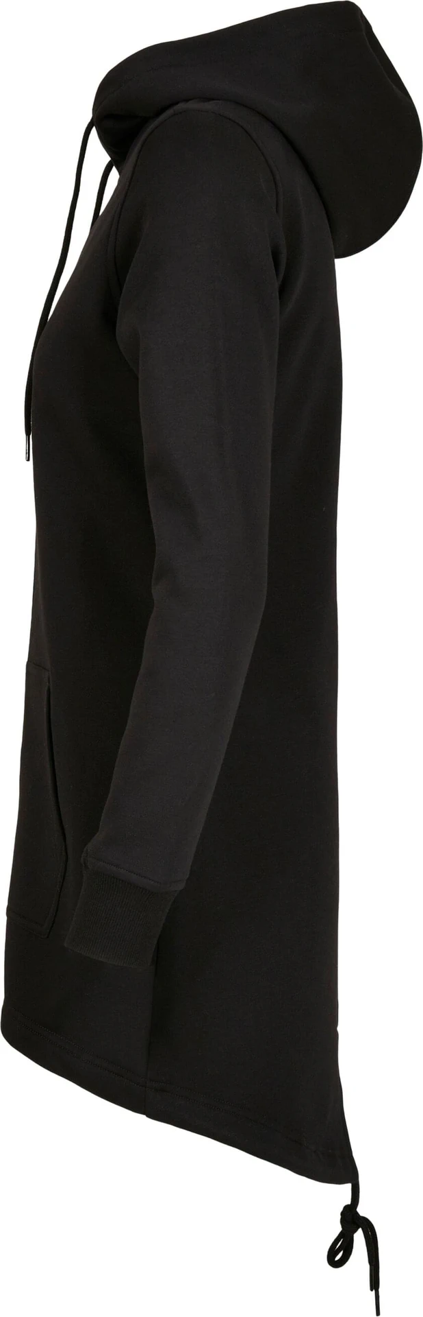 BYB-BY148-ladies-sweat-parka-black-left-6 Build Your Brand Ladies Sweat Parka