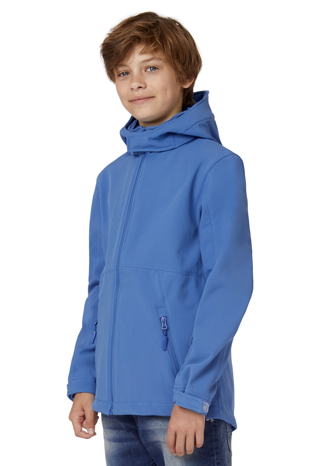B&C Hooded Softshelljacke Kids
