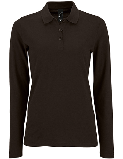 SOL'S Womens Long-Sleeve Piqué Polo Shirt Perfect