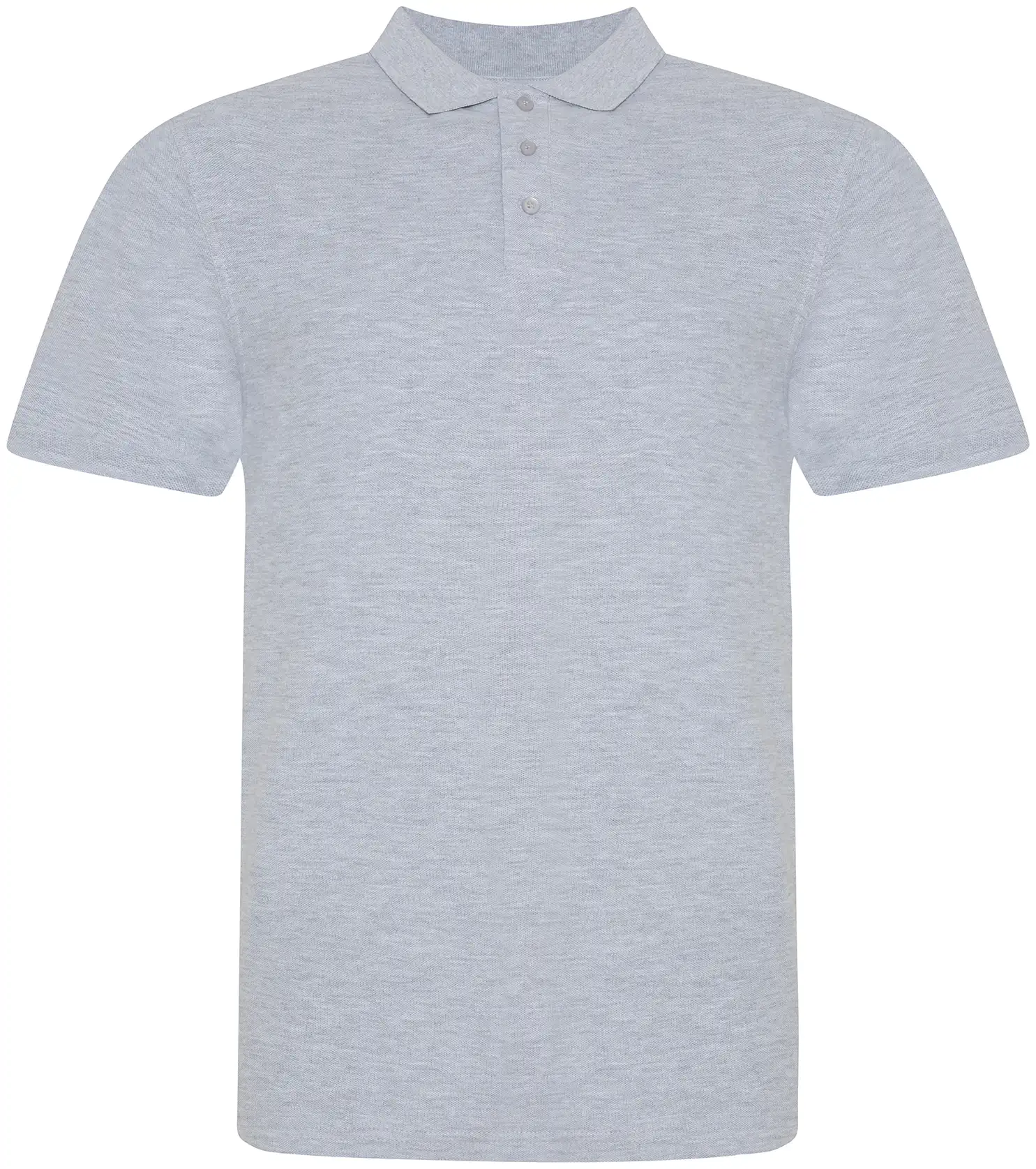 justpolos-jp100-the-100-poloshirt-heathergrey-front-1 Just Polos The 100 Polo