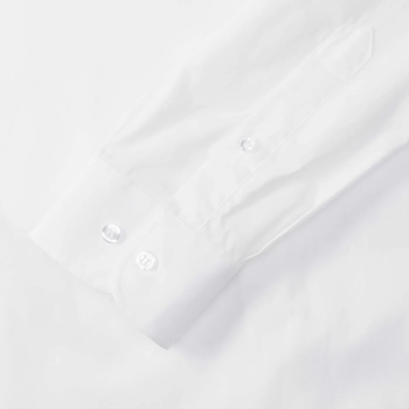 Russell Men's Long Sleeve Pure Cotton Easy Care Poplin Shirt