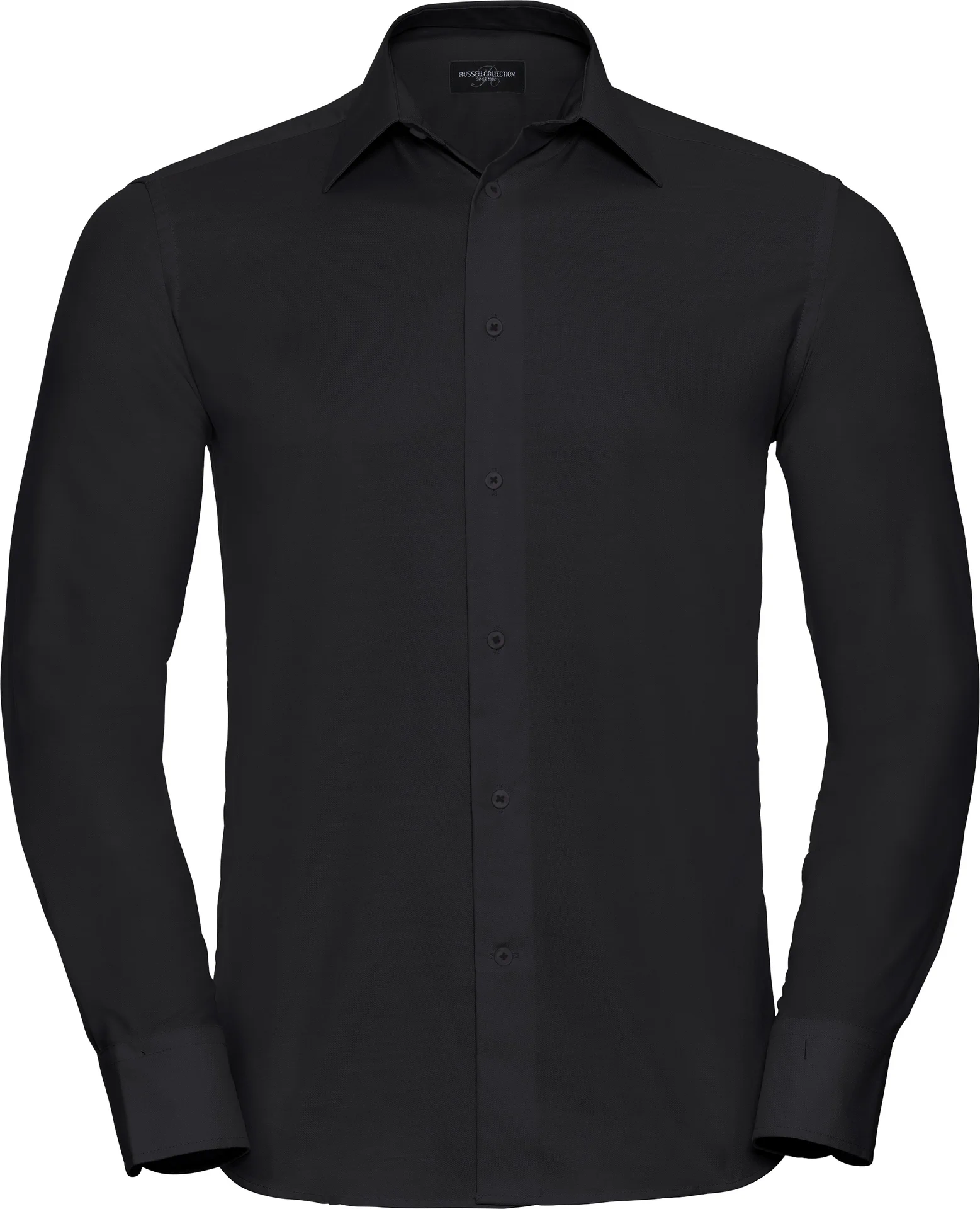 Russell Men's Long Sleeve Easy Care Tailored Oxford Shirt