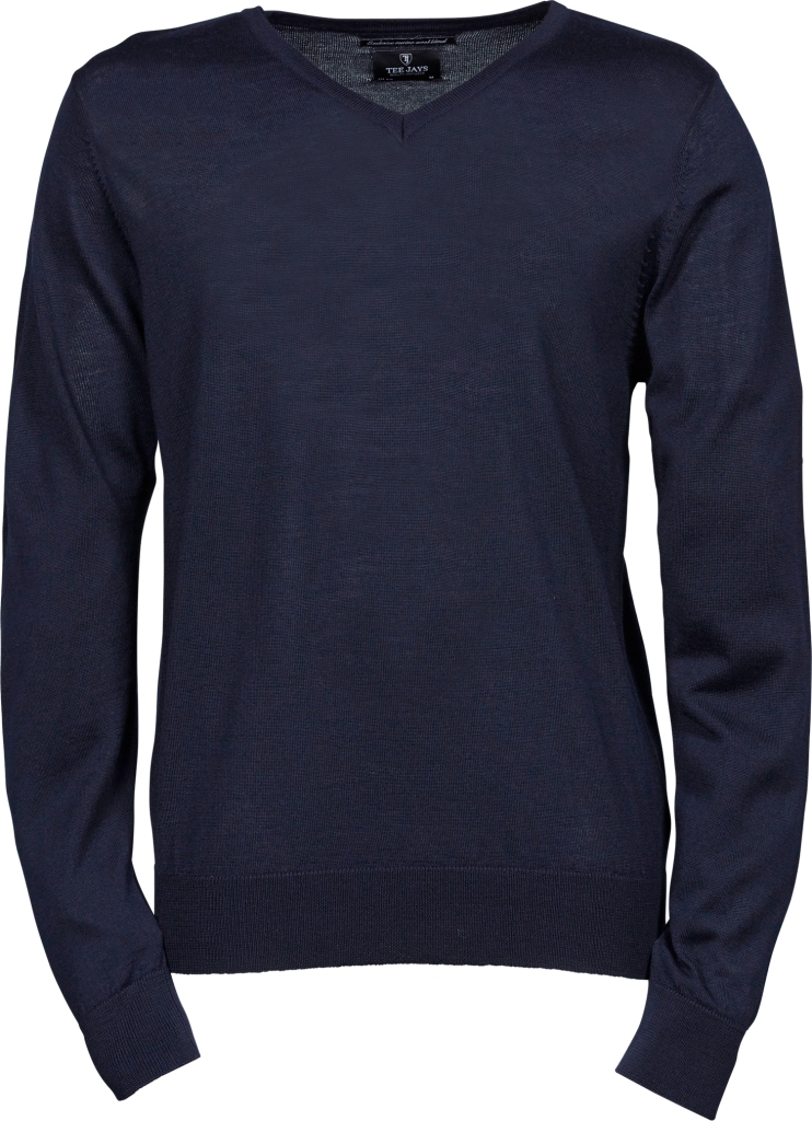 TEE JAYS Men`s V-Neck Sweater TEE JAYS Men`s V-Neck Sweater