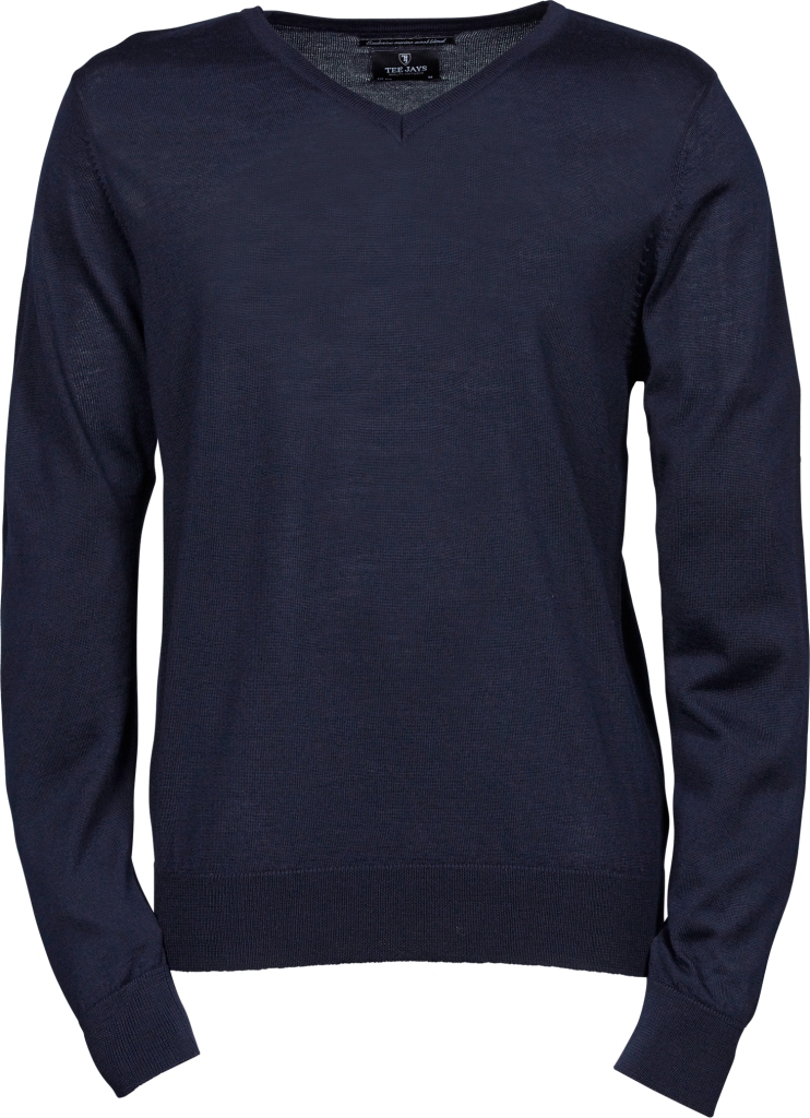 TEE JAYS Men`s V-Neck Sweater