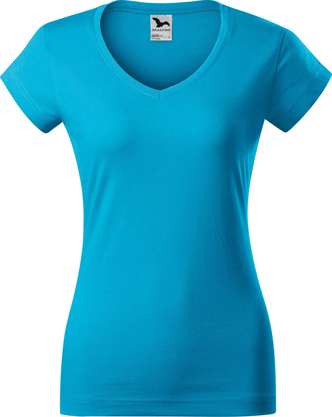 MALFINI T-Shirt Damen Fit V-Neck 162