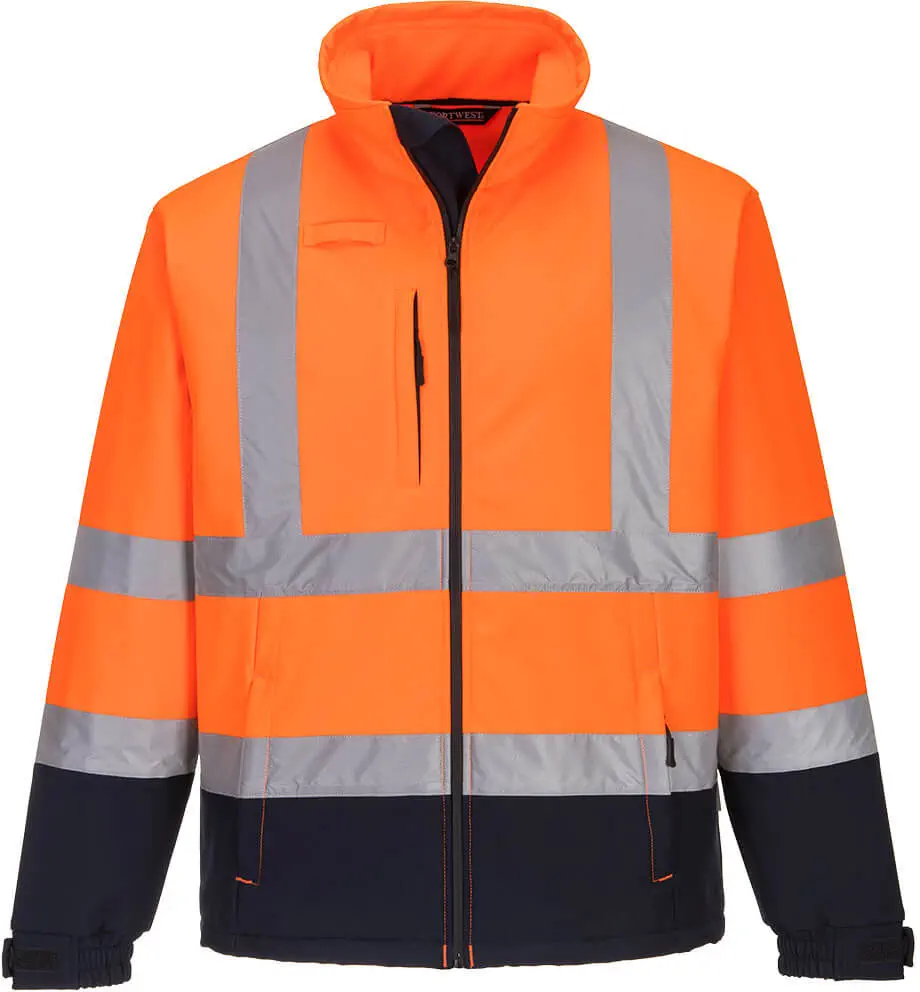 PORTWEST S425 Warnschutz Kontrast Softshell-Jacke