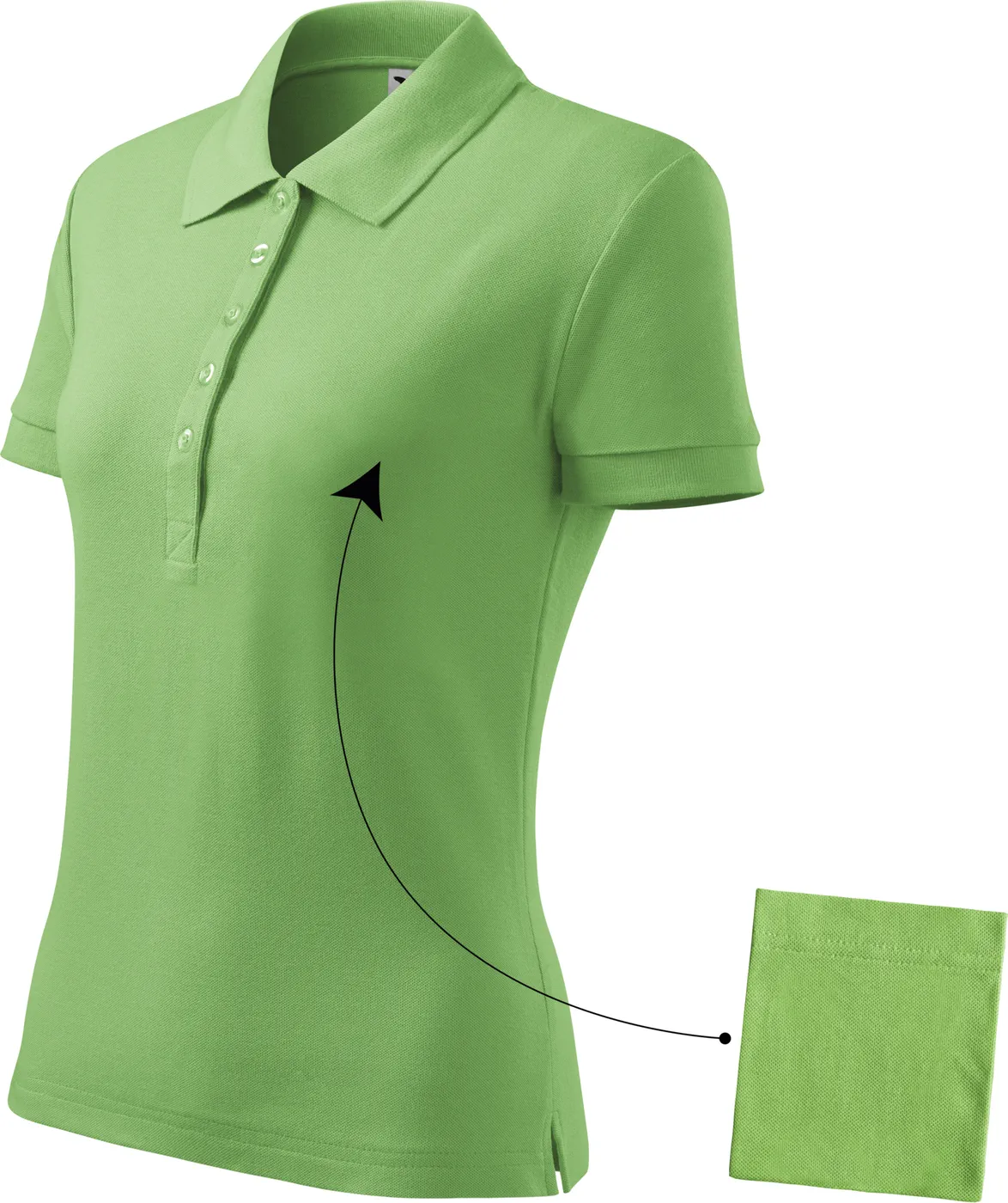 MALFINI Damen Polo Cotton 213